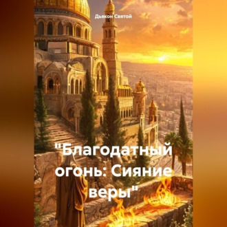 Обложка книги ««Благодатный огонь: Сияние веры»»