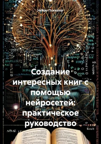 Обложка книги «Создание интересных книг с помощью нейросетей: практическое руководство»