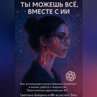 Обложка книги «Ты можешь всё, вместе с ИИ»