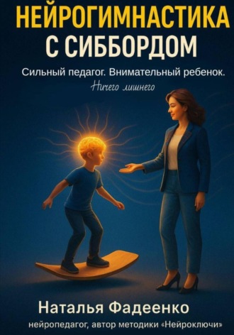 Обложка книги «Нейрогимнастика с Сиббордом. Сильный педагог. Внимательный ребенок. Ничего лишнего»
