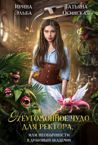 Обложка книги «Неугомонное чудо для ректора, или Необычности в драконьей академии»