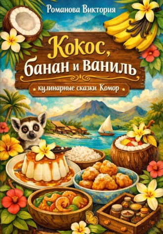 Обложка книги «Кокос, банан и ваниль: кулинарные сказки Комор»