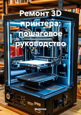 Обложка книги «Ремонт 3D принтера: пошаговое руководство»