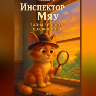 Обложка книги «Инспектор Мяу. Тайна тёплого подоконника»