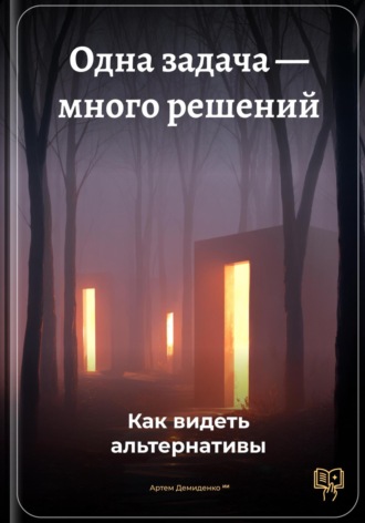 Обложка книги «Одна задача – много решений: Как видеть альтернативы»