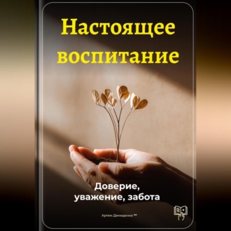 Обложка книги «Настоящее воспитание: Доверие, уважение, забота»