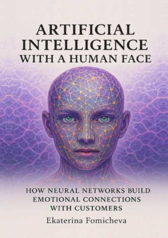 Обложка книги «Artificial intelligence with a human face. How neural networks build emotional connections with customers»