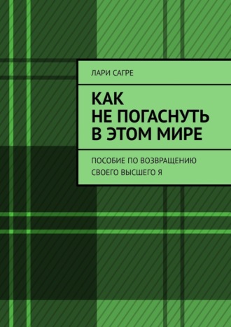 Обложка книги «Как не погаснуть в этом мире. Пособие по возвращению своего Высшего Я»