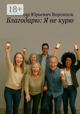 Обложка книги «Благодарю: Я не курю»