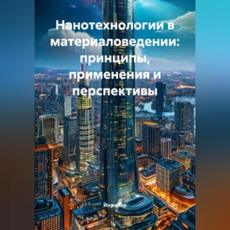 Обложка книги «Нанотехнологии в материаловедении: принципы, применения и перспективы»