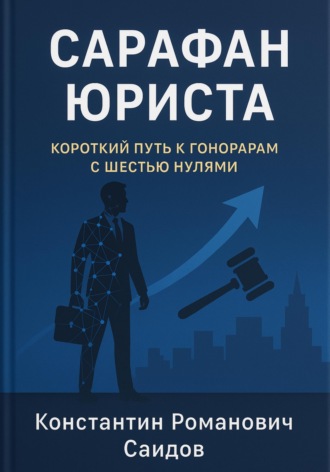 Обложка книги «Сарафан юриста. Короткий путь к гонорарам с шестью нулями»