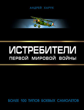 Обложка книги «Истребители Первой Мировой. Более 100 типов боевых самолетов»