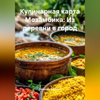Обложка книги «Кулинарная карта Мозамбика: Из деревни в город»
