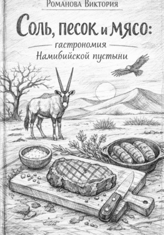 Обложка книги «Соль, песок и мясо: гастрономия Намибийской пустыни»
