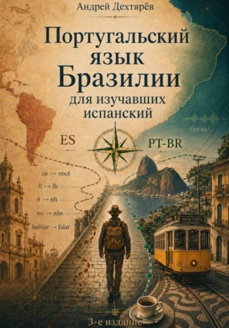 Обложка книги «Португальский язык Бразилии для изучавших испанский»