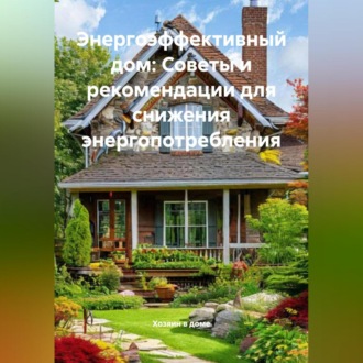 Обложка книги «Энергоэффективный дом: Советы и рекомендации для снижения энергопотребления»