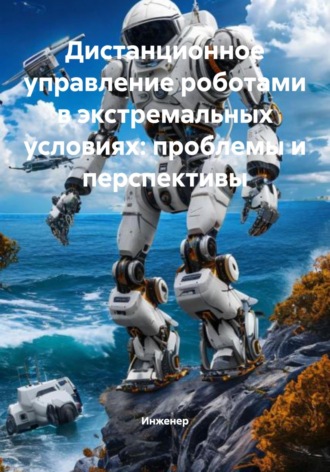 Обложка книги «Дистанционное управление роботами в экстремальных условиях: проблемы и перспективы»