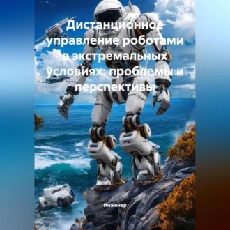 Обложка книги «Дистанционное управление роботами в экстремальных условиях: проблемы и перспективы»