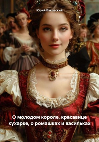 Обложка книги «О молодом короле, красавице кухарке, о ромашках и васильках»