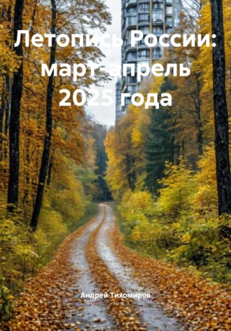 Обложка книги «Летопись России: март-апрель 2025 года»