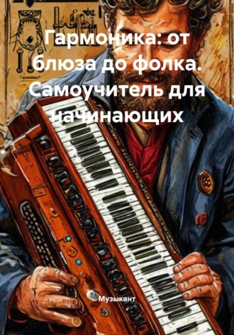 Обложка книги «Гармоника: от блюза до фолка. Самоучитель для начинающих»