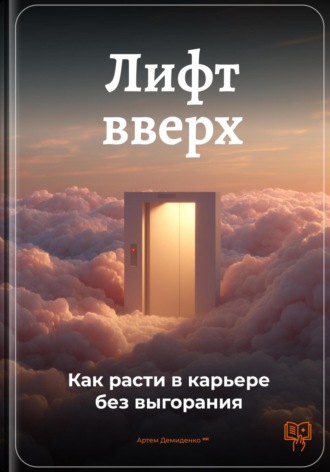 Обложка книги «Лифт вверх: Как расти в карьере без выгорания»