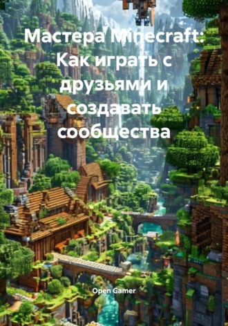 Обложка книги «Мастера Minecraft: Как играть с друзьями и создавать сообщества»
