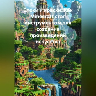 Обложка книги «Блоки и краски: Как Minecraft стал инструментом для создания произведений искусства»