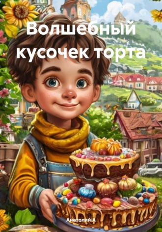 Обложка книги «Волшебный кусочек торта»