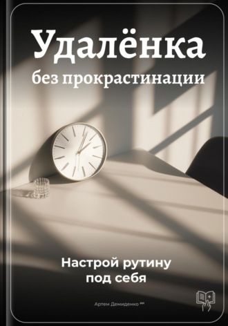 Обложка книги «Удалёнка без прокрастинации: Настрой рутину под себя»