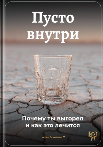 Обложка книги «Пусто внутри: Почему ты выгорел и как это лечится»
