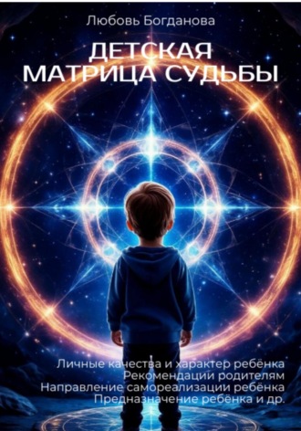 Обложка книги «Детская Матрица судьбы»