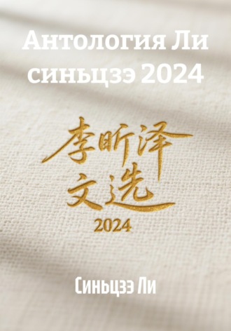 Обложка книги «Антология Ли синьцзэ 2024»