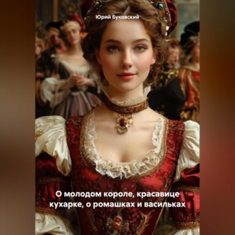 Обложка книги «О молодом короле, красавице кухарке, о ромашках и васильках»