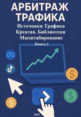 Обложка книги «Арбитраж Трафика: Источники трафика. Креатив. Библиотеки. Масштабирование. Книга 3»