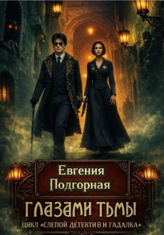 Обложка книги «Глазами Тьмы: цикл «Слепой детектив и гадалка»»