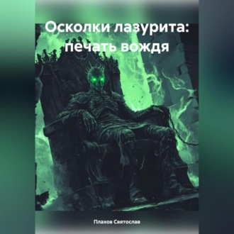 Обложка книги «Осколки лазурита: печать вождя»