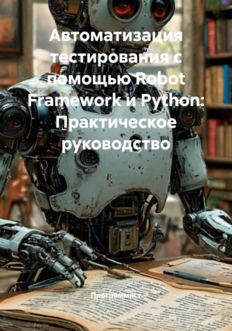 Обложка книги «Автоматизация тестирования с помощью Robot Framework и Python: Практическое руководство»