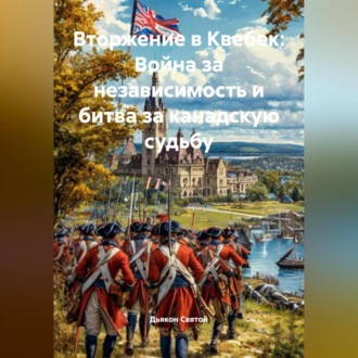 Обложка книги «Вторжение в Квебек: Война за независимость и битва за канадскую судьбу»