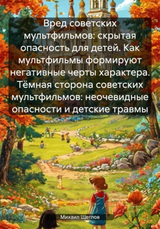 Обложка книги «Вред советских мультфильмов: скрытая опасность для детей. Как мультфильмы формируют негативные черты характера. Тёмная сторона советских мультфильмов: неочевидные опасности и детские травмы»