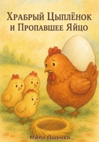 Обложка книги «Храбрый цыпленок и пропавшее яйцо»