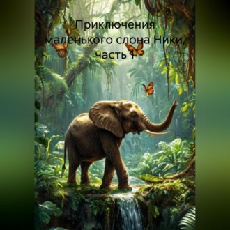 Обложка книги «Приключения маленького слона Ники, часть 1»