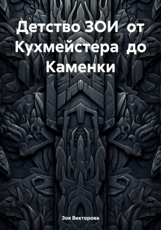 Обложка книги «Детство ЗОИ от Кухмейстера до Каменки»