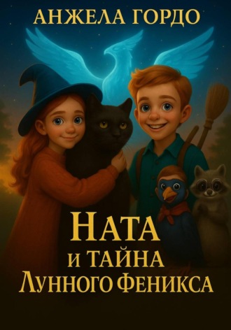 Обложка книги «Ната и Тайна Лунного Феникса»