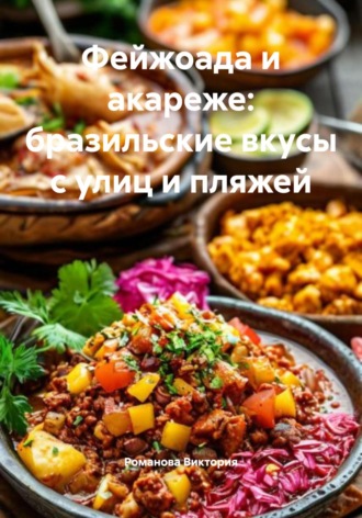 Обложка книги «Фейжоада и акареже: бразильские вкусы с улиц и пляжей»