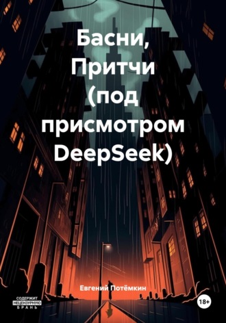 Обложка книги «Басни, Притчи (под присмотром DeepSeek)»