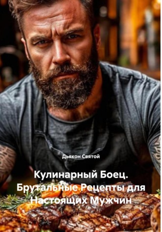 Обложка книги «Кулинарный Боец. Брутальные Рецепты для Настоящих Мужчин»