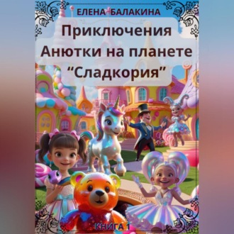 Обложка книги «"Приключения Анютки на планете «Сладкория»»
