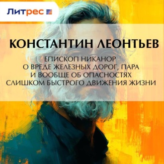 Обложка книги «Епископ Никанор о вреде железных дорог, пара и вообще об опасностях слишком быстрого движения жизни»