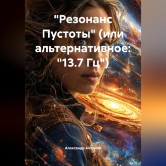 Обложка книги ««Резонанс Пустоты» (или альтернативное: «13.7 Гц»)»